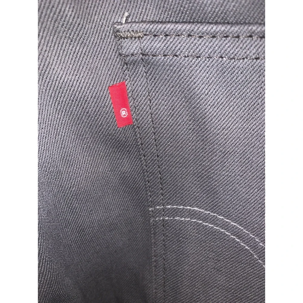 Vintage Levis 514 Rigid Slim Straight Blank Red Tab Work Pants Men's 42 X 32 🔥